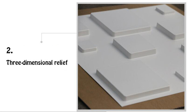 アクリル軽量3Dポリ塩化ビニールの壁パネル/内部の容易な取付けのためのプラスチック