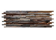 内部/外部の木製のモザイク壁パネルの木製の穀物、装飾的な3D木製の壁パネル